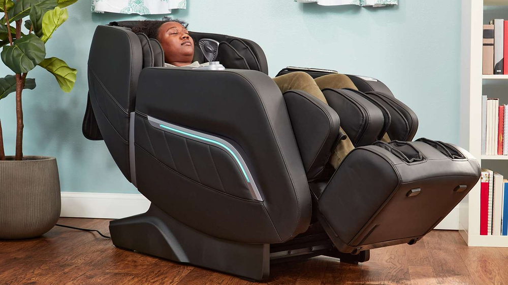 relaxe zero-gravity shiatsu massage chair with heating
